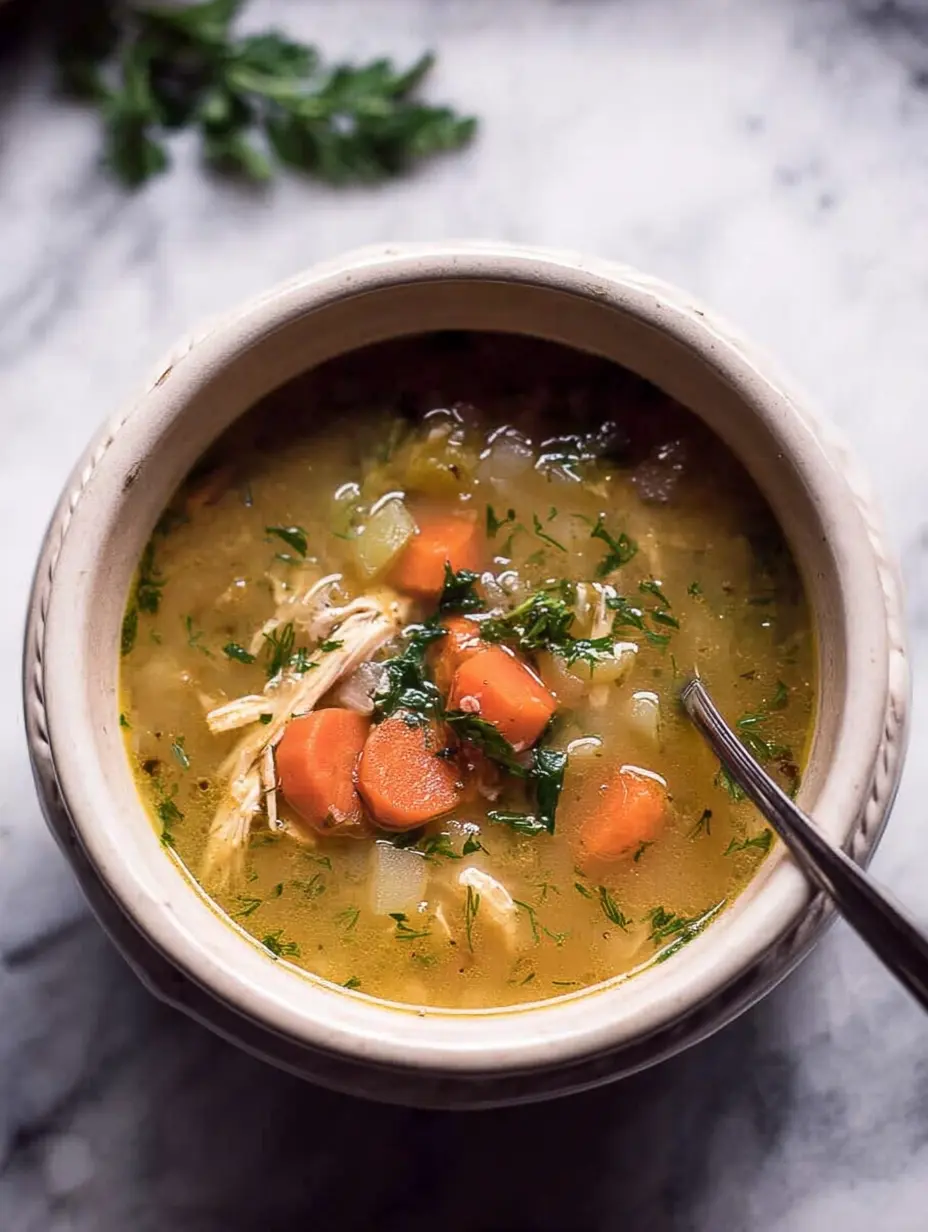 Slow Cooker Chicken Soup
