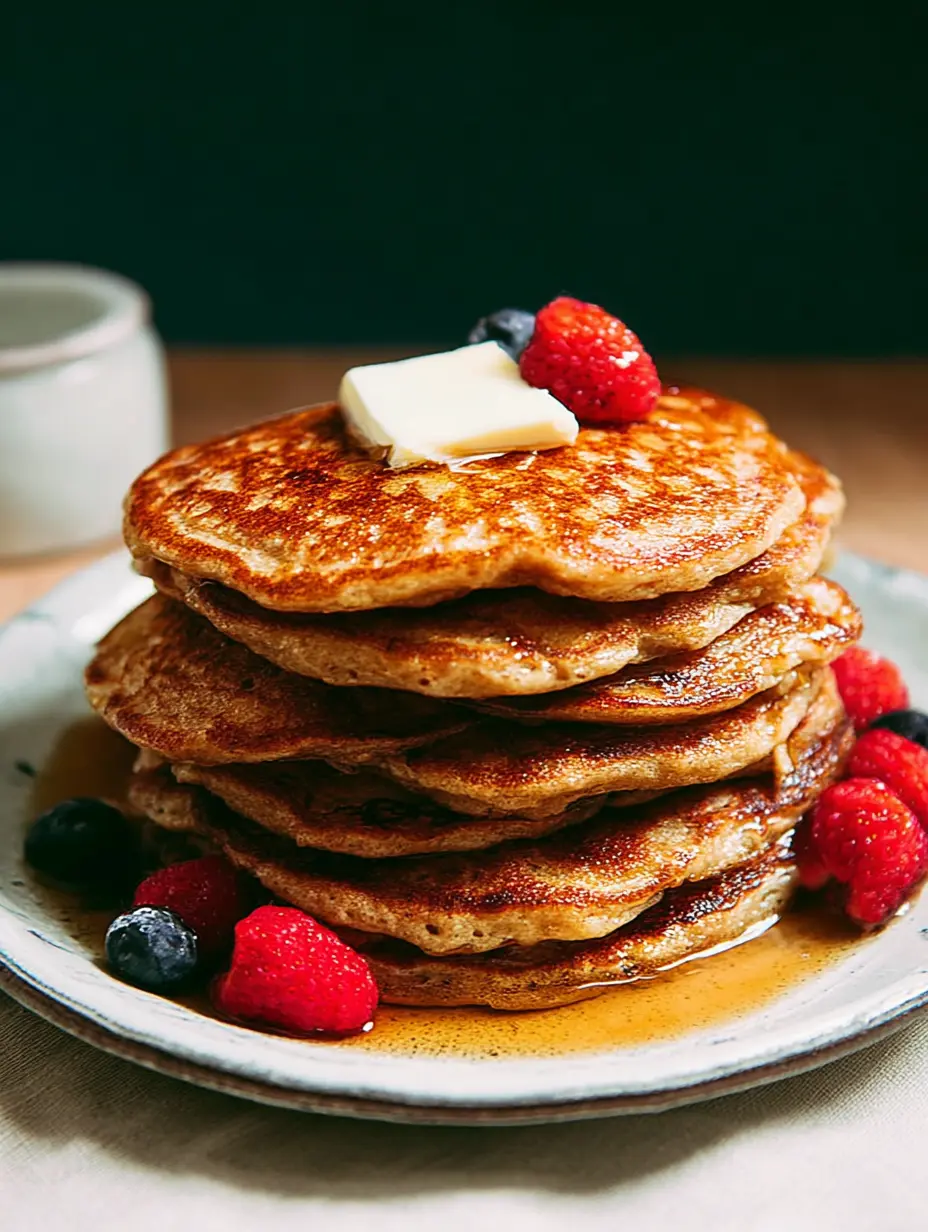 Soft Cottage Cheese Protein Pancakes