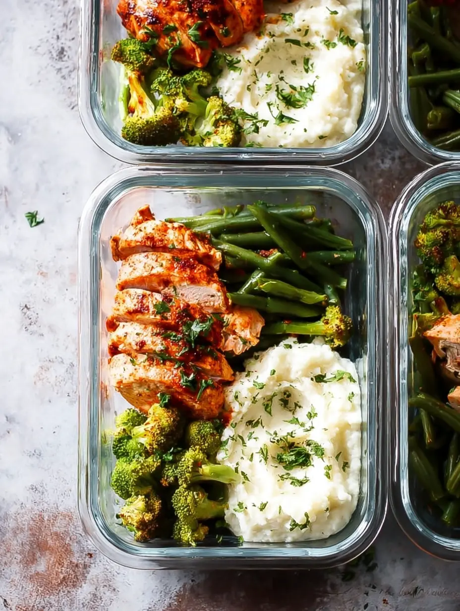 Spicy Chicken Meal Prep Bowls