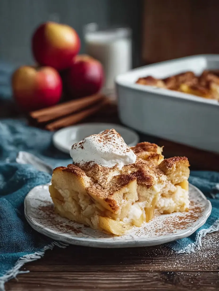 Apple Cinnamon Cottage Cheese Bake