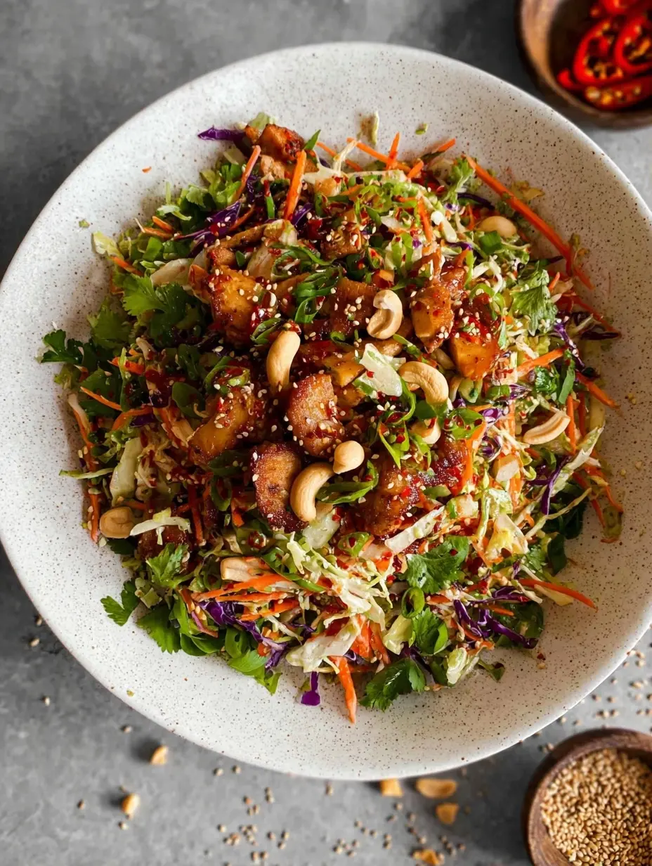 Asian Chicken Crunch Salad