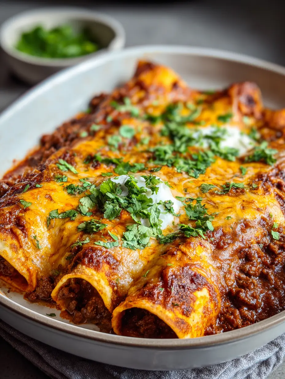 Beef Enchiladas