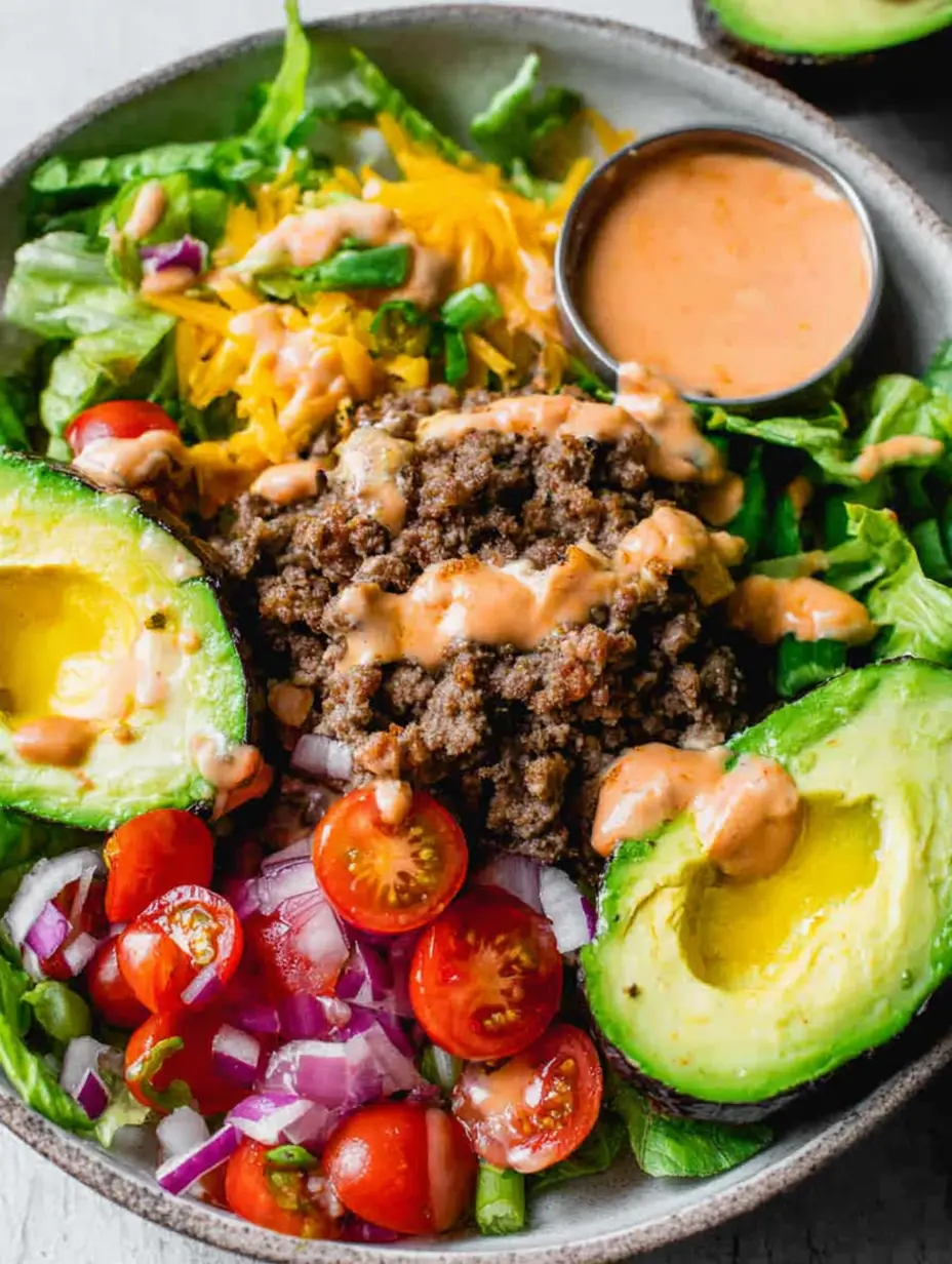Burger Bowls (Low Carb)