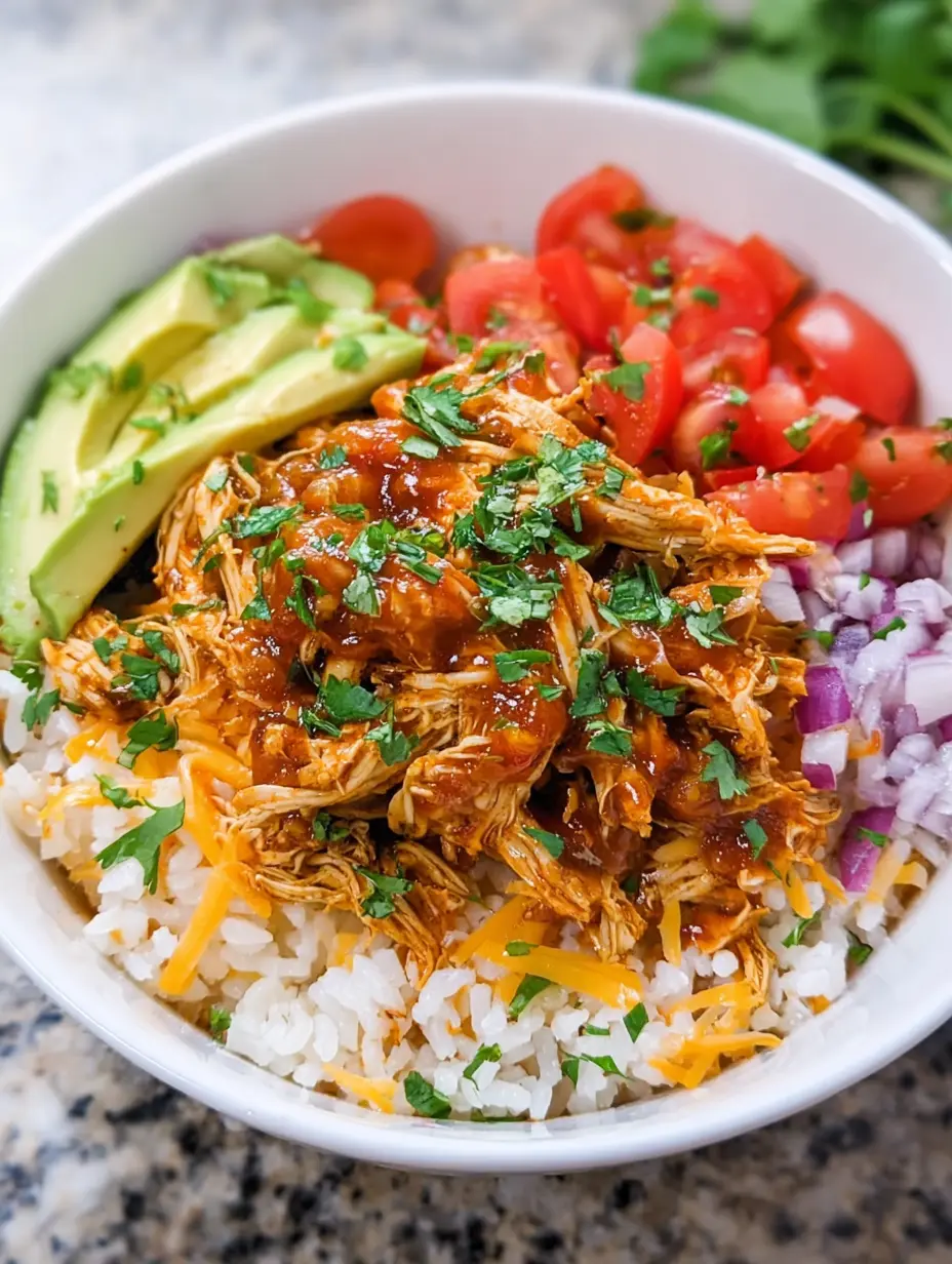 Chicken Enchilada Bowls