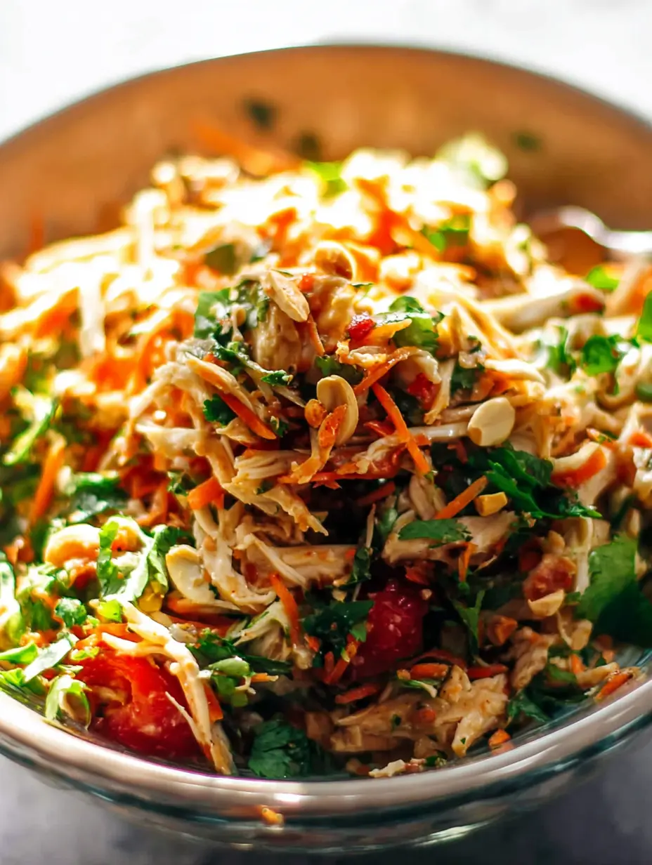Chopped Thai-Inspired Chicken Salad