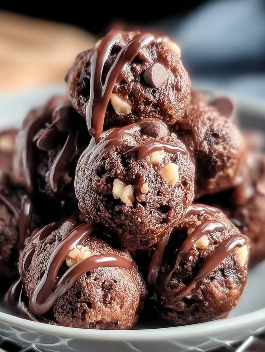 Cottage Cheese Brownie Batter Protein Bites