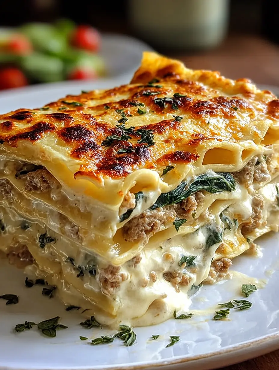 Creamy White Lasagna
