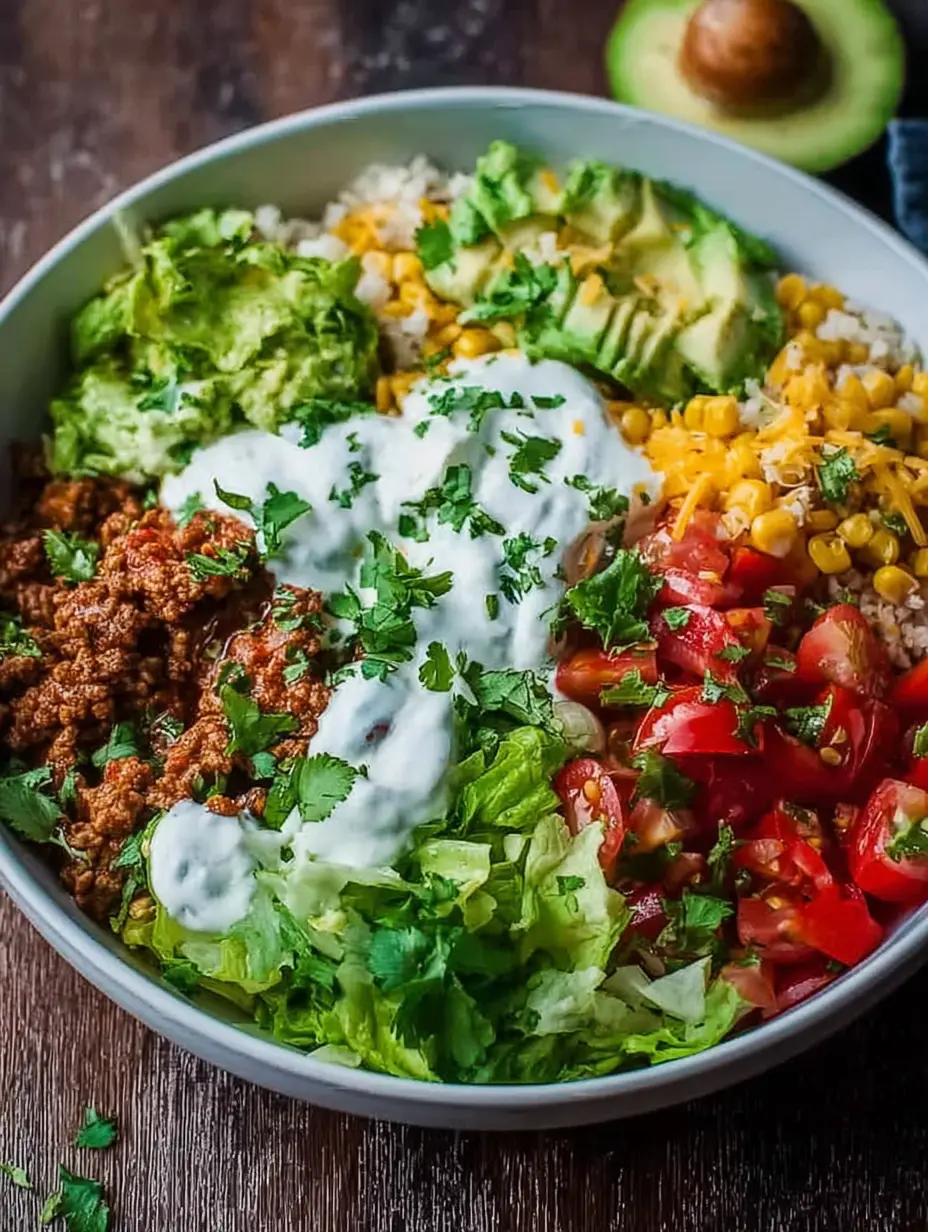 Easy Low Carb Burrito Bowl
