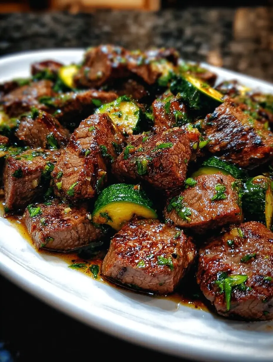 Garlic Butter Steak Bites