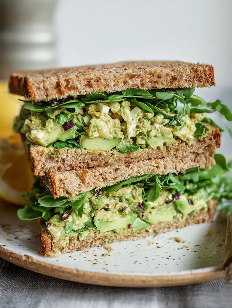 Green Goddess Salad Sandwich