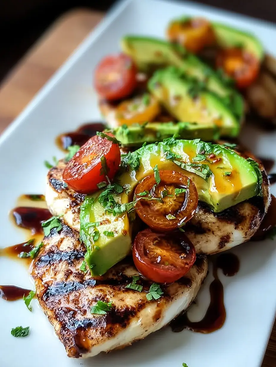 Grilled California Avocado Chicken
