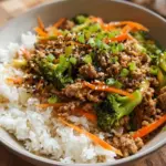 Ground Turkey Teriyaki Stir Fry