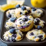 Lemon Blueberry Cottage Cheese Protein Bites