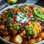 Loaded Potato Taco Bowl