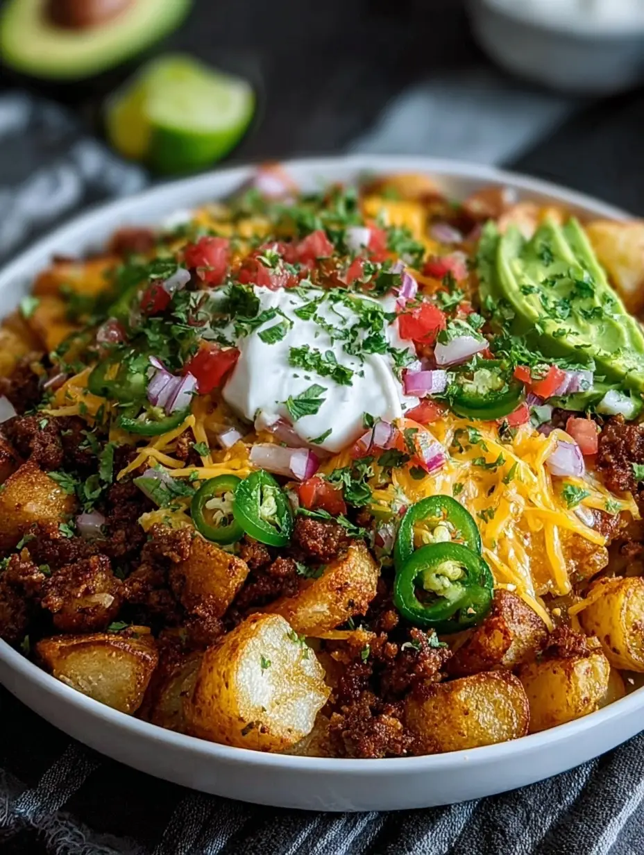 Loaded Potato Taco Bowl