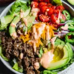 Low Carb Burger Bowls
