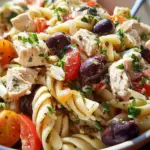 Mediterranean Chicken Pasta Salad