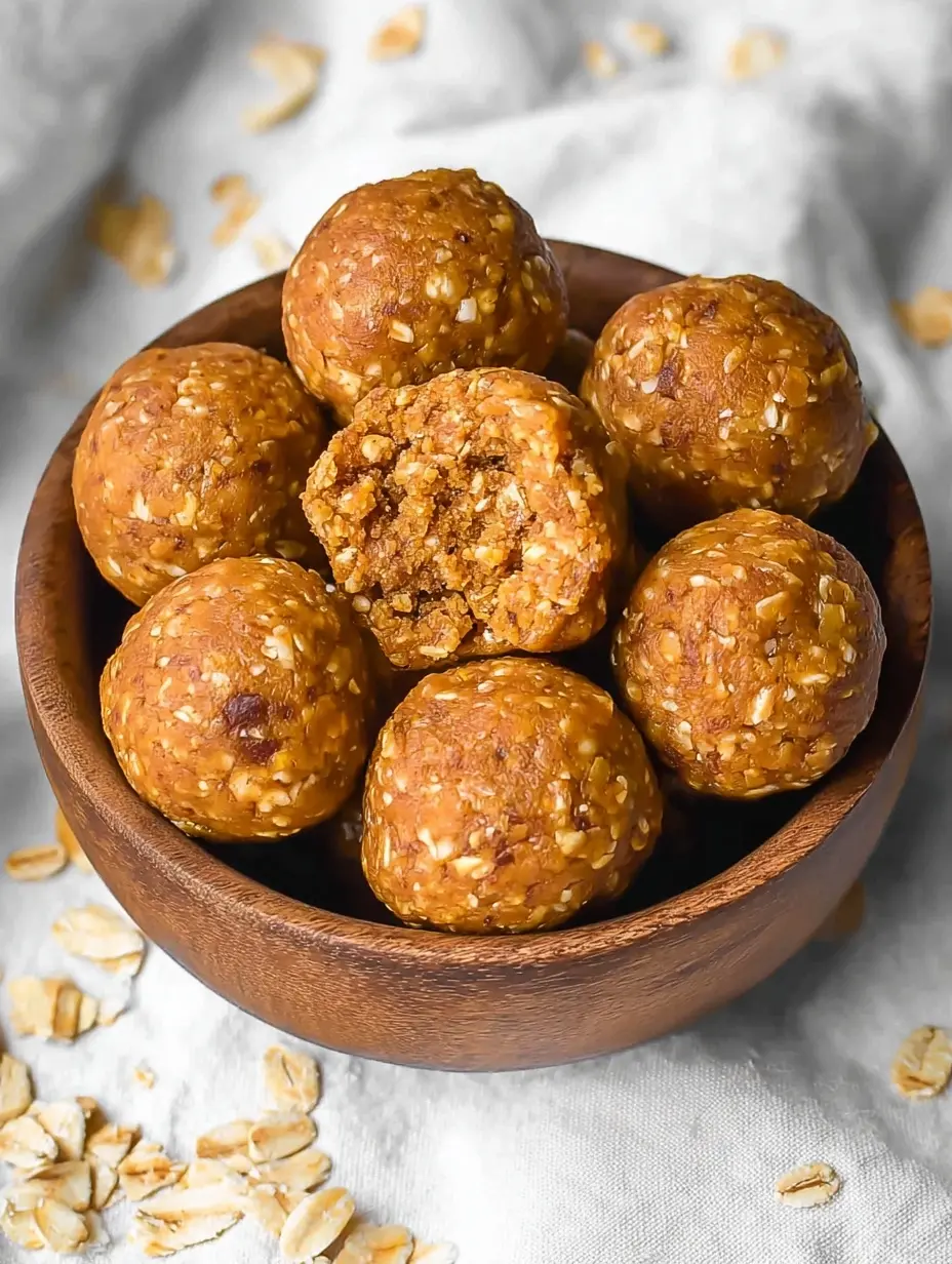 Pumpkin Energy Bites (Gluten-free & Vegan)