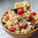 Quick Greek Pasta Salad