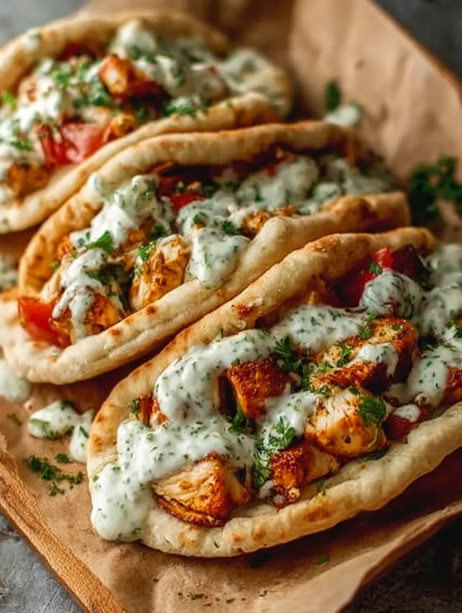 Sheet Pan Chicken Pitas with Herby Ranch