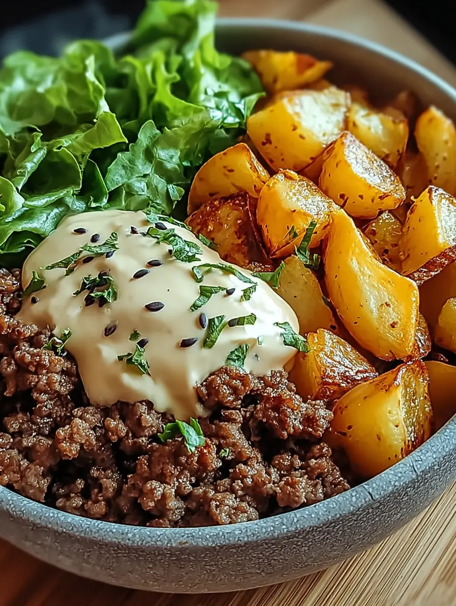 Smash Burger Bowl