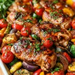 Balsamic Glazed Chicken and Veggies (35-Minutes)