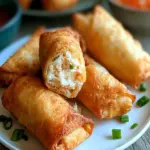 Crab Rangoon Egg Rolls