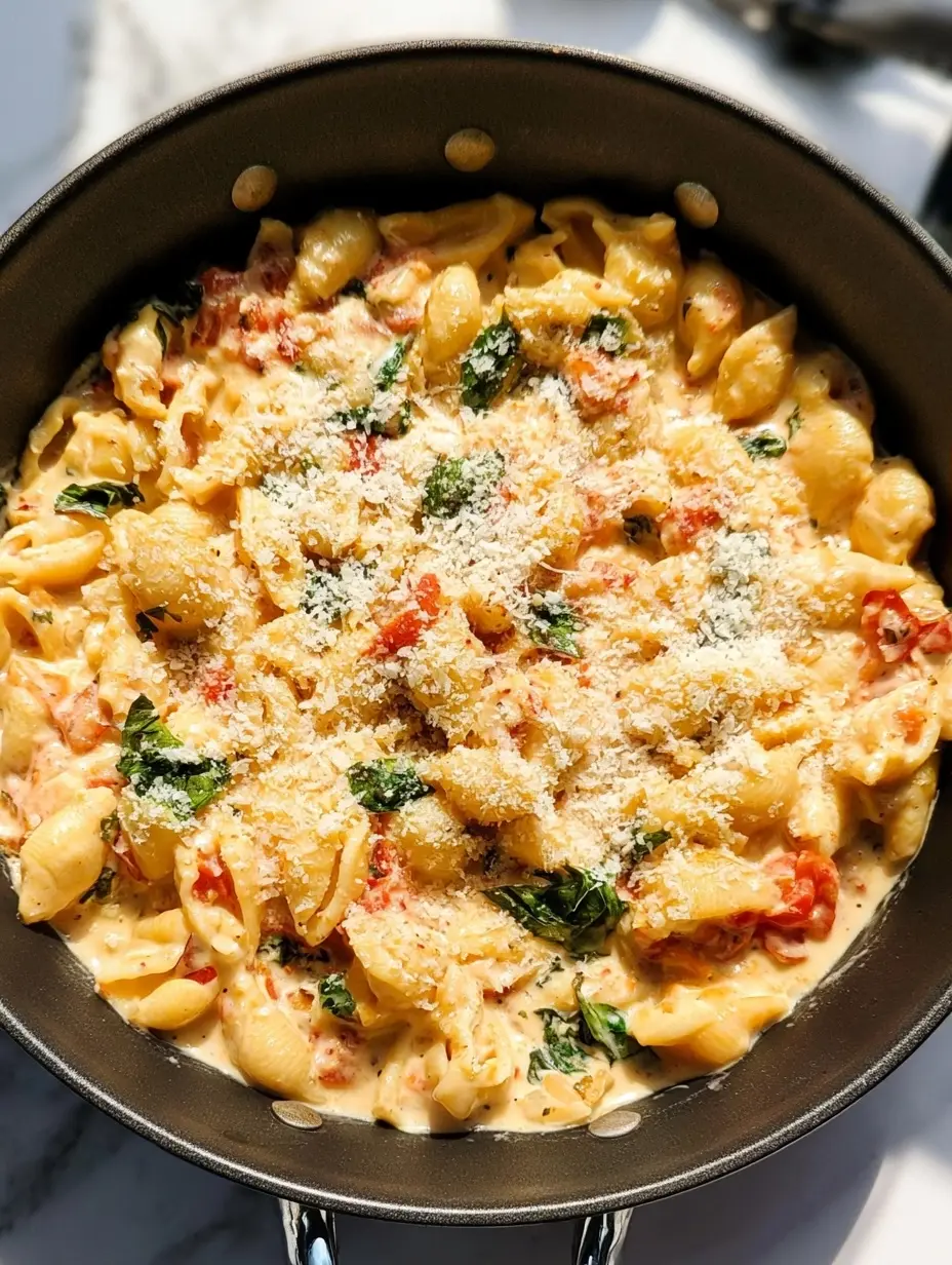 Creamy Basil Tomato Pasta