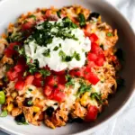 Easy Chicken Burrito Casserole