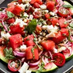 Feta Watermelon Salad