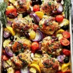 Greek Sheet Pan Chicken Dinner