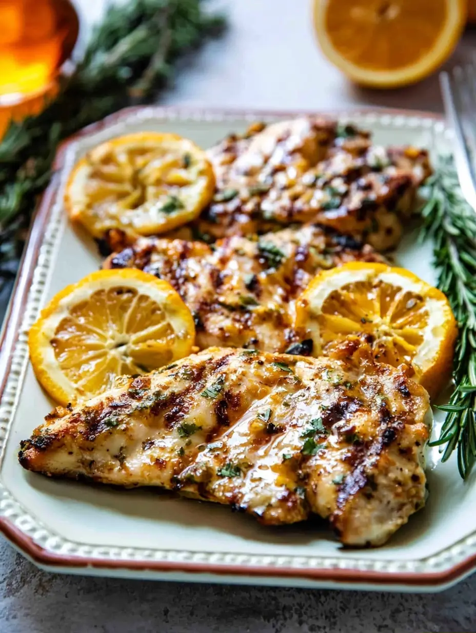 Grilled Citrus Chicken Recipe with Citrus Glaze