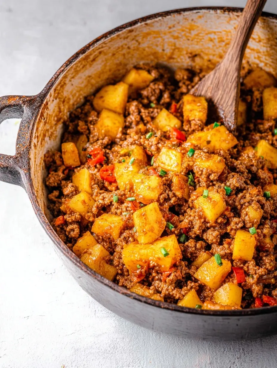 Ground Beef and Potatoes