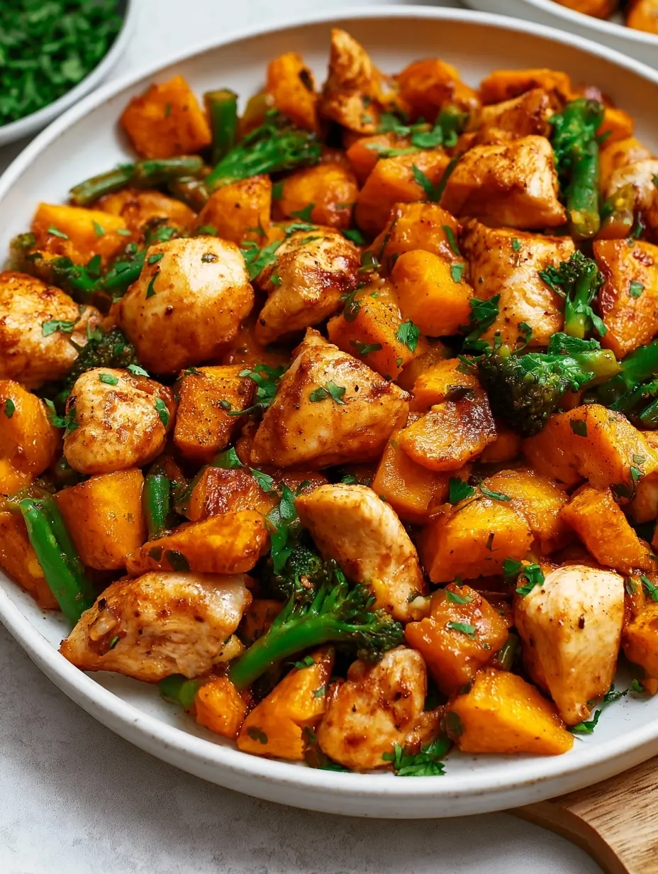 Healthy Chicken and Sweet Potato Recipe