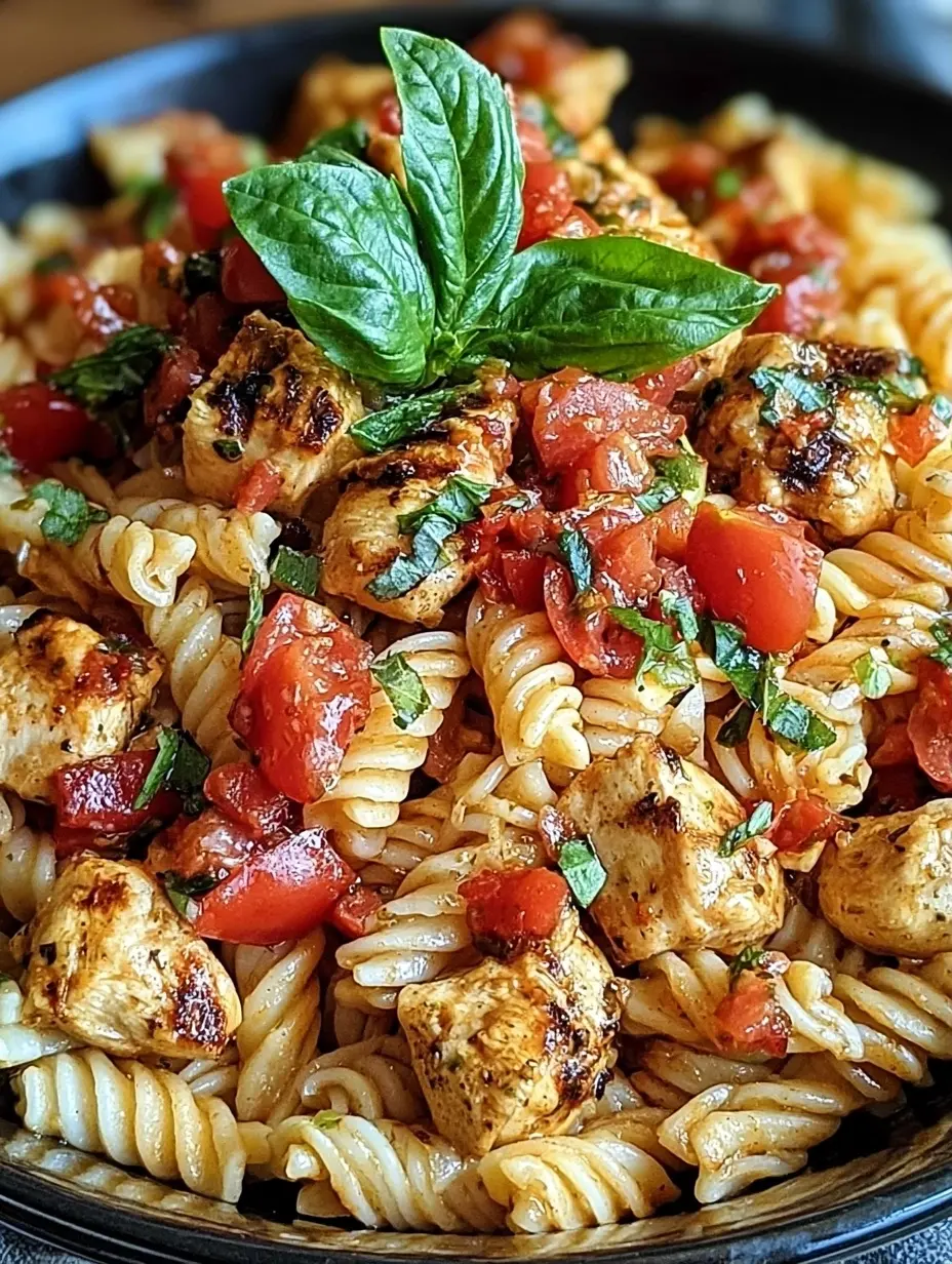 How to Cook Perfect Bruschetta Chicken Pasta