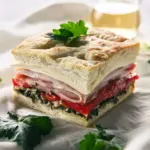 Italian Pressed Focaccia Sandwich