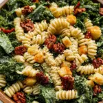 Kale Caesar Pasta Salad!