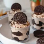 No Bake Oreo Dessert Cups