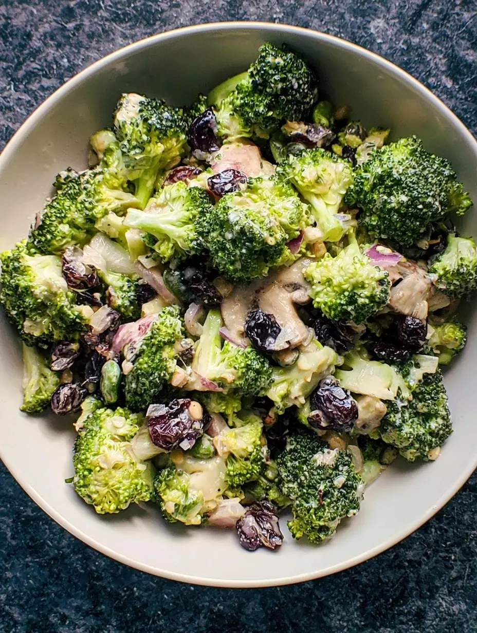 Skinny Broccoli Salad