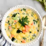 Summer Vegetable Chowder - Herbs & Flour