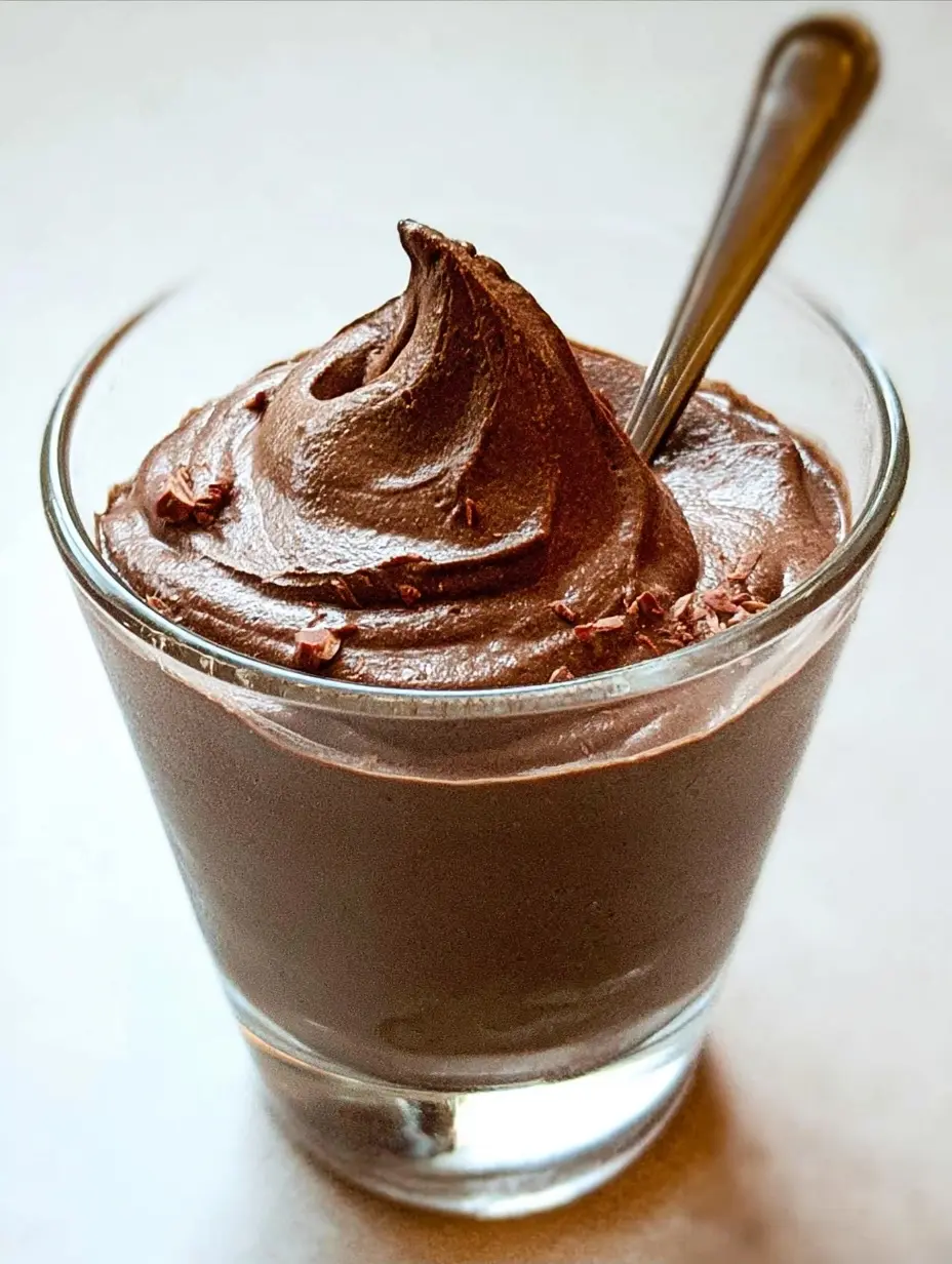 Two Ingredient Chocolate Mousse