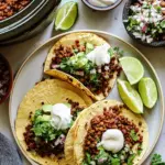 Vegan Slow Cooker Lentil Tacos